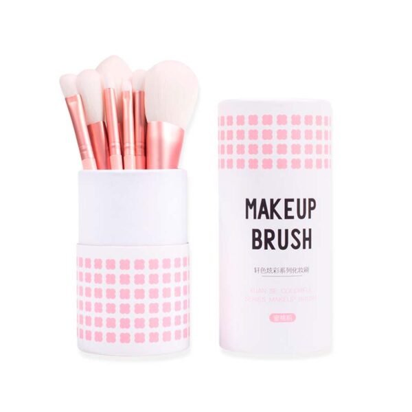 Set De Brochas Tarro Makeup Brush 10 Piezas Miis Cosmetics