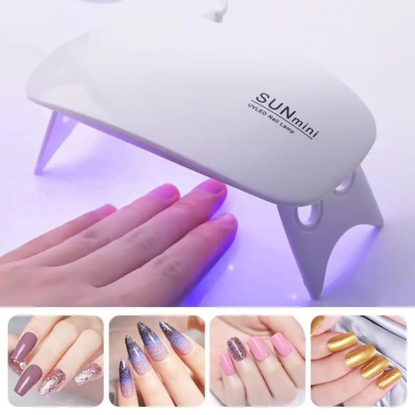 Lámpara Mini Portátil Led Sun Para Secado De Uñas