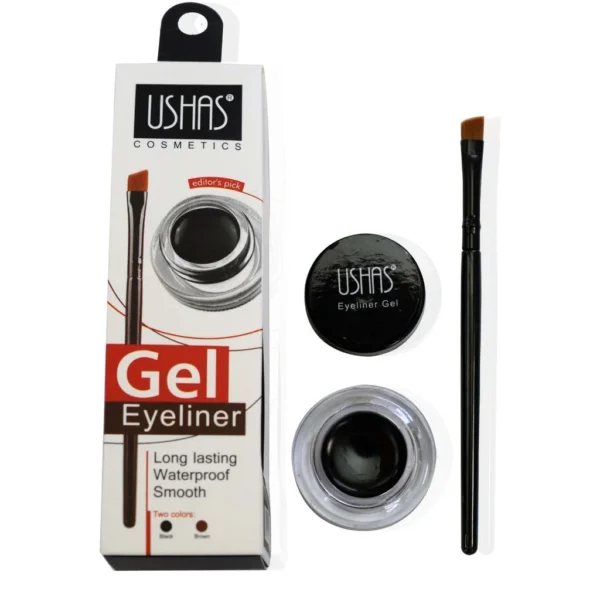 Delineador En Gel Negro Ushas