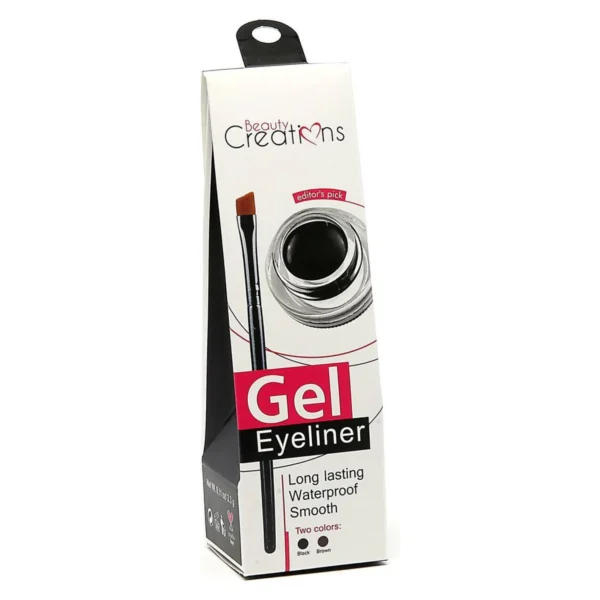 Delineador En Gel Negro Ushas - Image 2