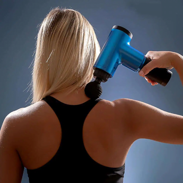 Masajeador Muscular Profesional Fascial Gun Mp-320 Vibratorio 4 Cabeza - Image 2
