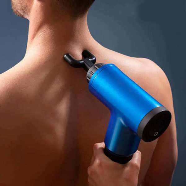 Masajeador Muscular Profesional Fascial Gun Mp-320 Vibratorio 4 Cabeza - Image 4