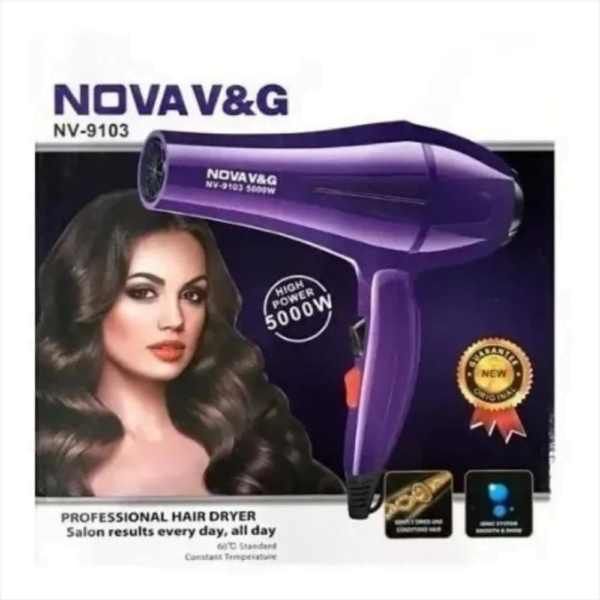 Secador De Cabello Nova NV-9103 Violeta