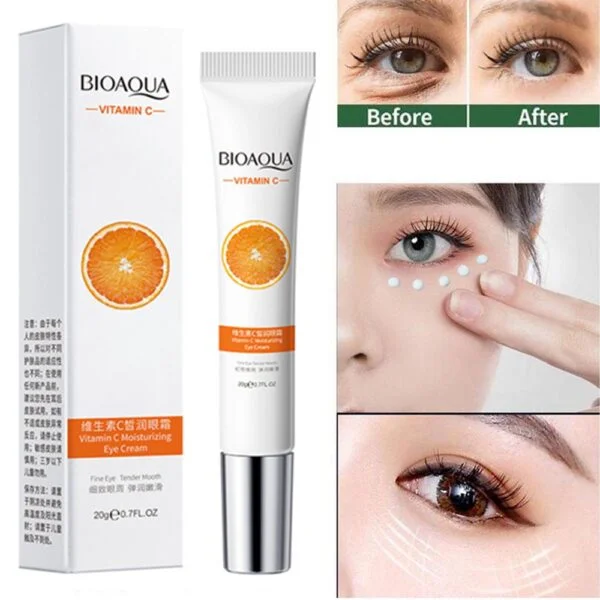 Contorno De Ojos Con Vitamina C Anti Manchas Bioaqua - Image 3