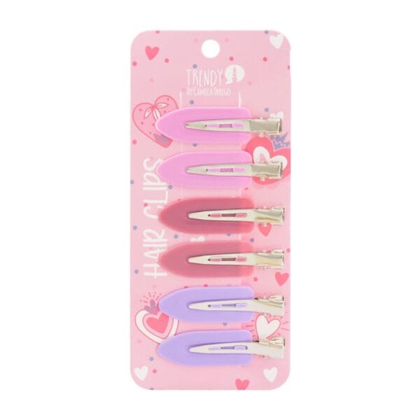 HAIR CLIPS X 6 HCT1852 - Image 3